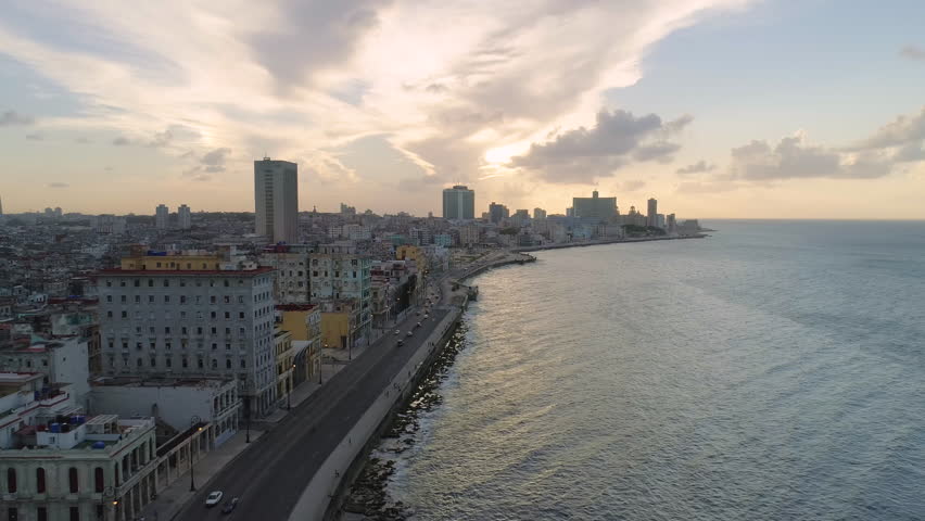 havana cuba aerial views of centro habana 