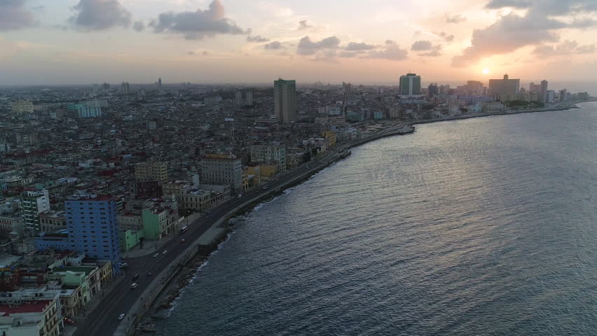 havana cuba aerial views of centro habana 