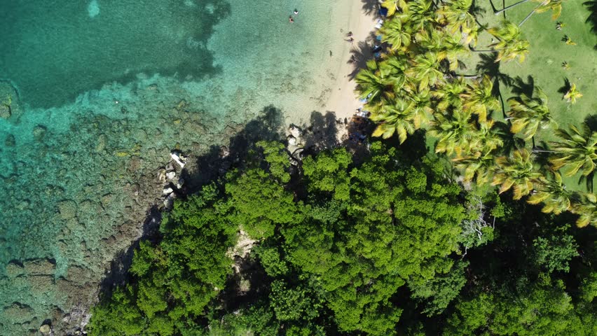 Breathtaking drone footage of Guadeloupe's beautiful beaches