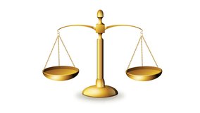 Loopable animation of an empty old scale (white background with reflection, green background and alpha channel) - Powered by Shutterstock - Get 15% off with code: PIKWIZARD15