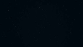 Perseids meteor shower shooting stars constellation. Night sky with falling stars in real time - Powered by Shutterstock - Get 15% off with code: PIKWIZARD15