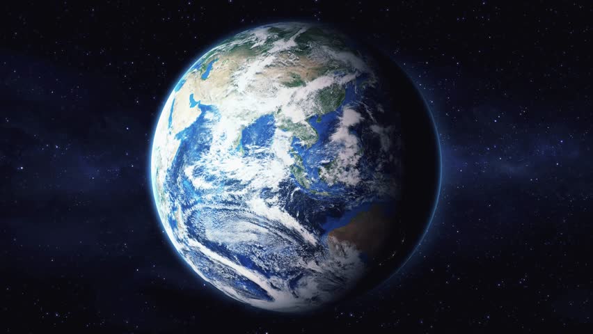 Earth zoom in from space to Veymandoo, Maldives. Followed by zoom out through clouds and atmosphere into space. Satellite map top down panoramic view. Travel intro