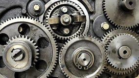 Group of gears working in the machinery - Powered by Shutterstock - Get 15% off with code: PIKWIZARD15