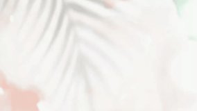 Palm tree shadows overlays with elegant pastel color background - Powered by Shutterstock - Get 15% off with code: PIKWIZARD15