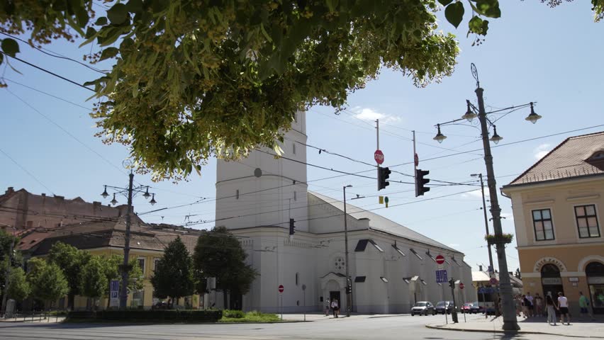 
Small Reformed church in Debrecen, Hungary. 