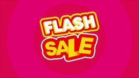 flash sale promotional animation motion video