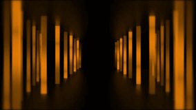 Golden orange color glowing neon lines stage corridor zooming road light stiks zoom loop animated background VJ and DJ loop animated background - Powered by Shutterstock - Get 15% off with code: PIKWIZARD15