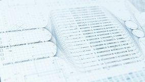 Big data technology and data science abstract background. Data scientist querying. Analysing and visualizing artificial intelligence on virtual screen. AI Data flow concept. Finance neural network ML. - Powered by Shutterstock - Get 15% off with code: PIKWIZARD15