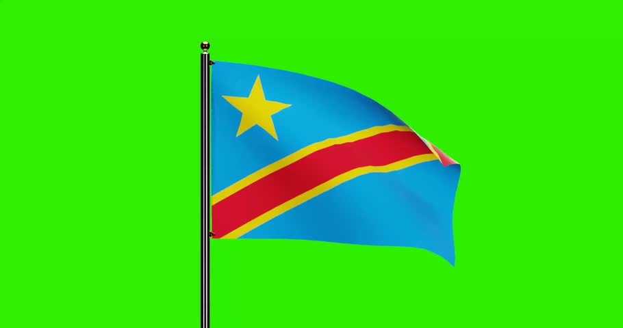 Drapeau de la République du Congo Animation - Clips et séquences