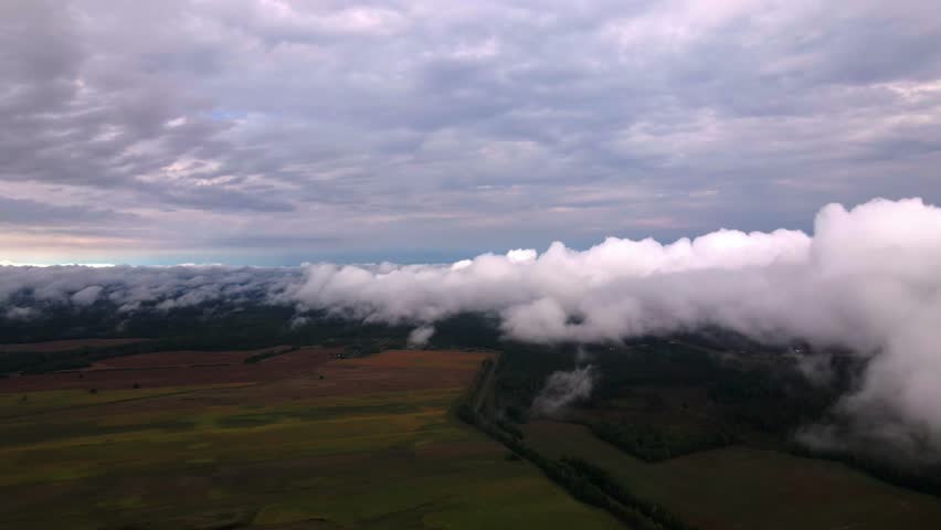 thick clouds, above the clouds, in the clouds, above the clouds