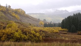 Fall Landscapes in Southern Colorado, America, USA.