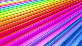 Abstract colorful animation horizontal neon gradient motion smooth packshot presentation background Fluid Abstraction Flow. Beautiful Gradient Texture