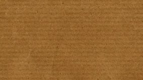 Stop motion of brown texture paper background. Crumpled Dirty Brown Paper. Looped Paper Animated Texture. Old paper texture background. Old Vintage color. Abstract grunge texture wall backdrop.