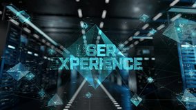 User experience. IT Administrator Activating Modern Data Center Server with Hologram. - Powered by Shutterstock - Get 15% off with code: PIKWIZARD15