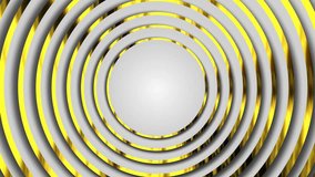 Circle Shape Luxury Background, Golden Circle Shape Abstract Animation Luxury Background, Modern Shiny Luxury Abstract Motion Animation Background. Uses For Awards Shows Party 