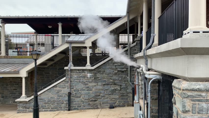 Amtrak Train station in Alexandria, Virginia
