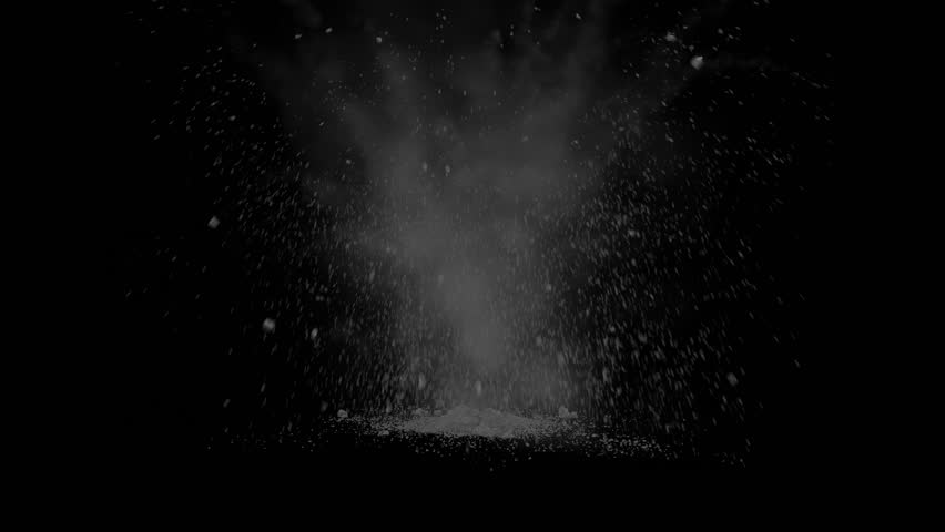 Split Debris Particles Explosion on Green Screen Background. Detonation of stones, meteorites or asteroids on chroma key.Mining stones fragments flying in slow motion on space. 3d abstract animation Royalty-Free Stock Footage #1109705281