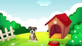 Explore our charming dog animation video for Shutterstock. This adorable animated dog brings joy and character to your projects.
