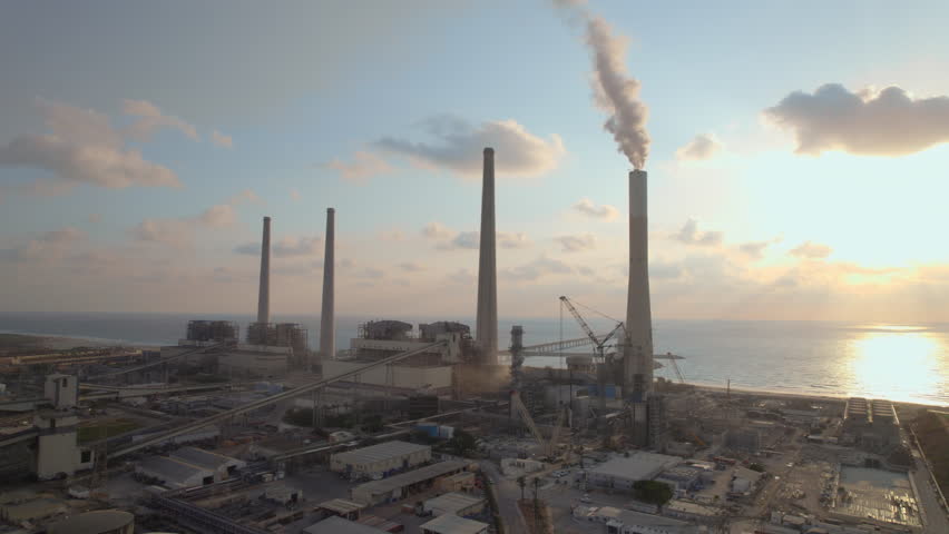 Orot Rabin Power Plant in Hadera, Israel is a coal-fired power plant thatconverted to natural gas בגלל Heavily-polluting - The use of coal has been increasingly replaced by natural gas