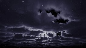 Evening clouds on New Year's Eve and falling snow.
Mary Christmas and happy new year background animation. - Powered by Shutterstock - Get 15% off with code: PIKWIZARD15