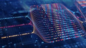 Big Data Analytics Neural Network Data Flow Visualization, AI Machine Learning, Quantum Computing, Binary Code Digital Grid, Futuristic Artificial Intelligence Technology Abstract Background - Powered by Shutterstock - Get 15% off with code: PIKWIZARD15