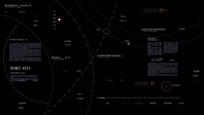 PNG Alpha Astro Cosmic Map HUD 2GFX Technology Sci Fi 2D texture.User Interface data display.Control panel HUD technological infographic elements.Type 2