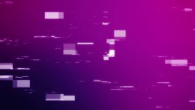 Glitch effect on abstract gradient neon color and vibrant moving dynamic motion video. Modern stripes and dot colorful soft gradient glow fluid mixing waves animation blurred background.