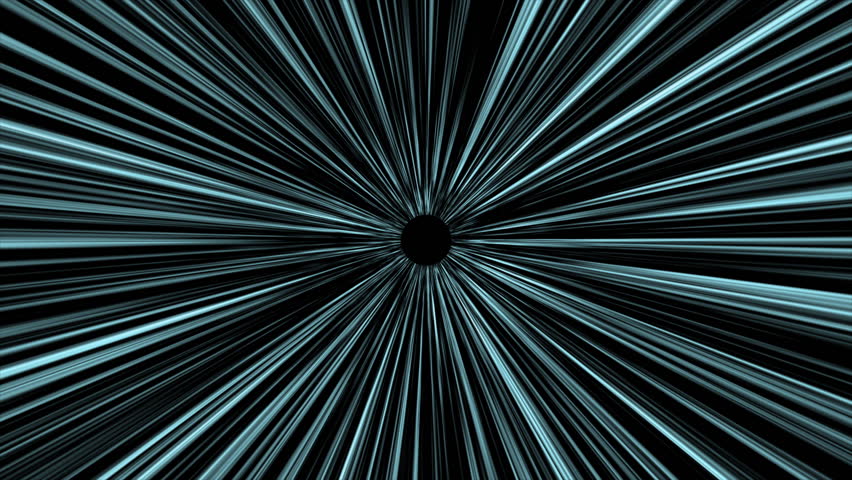 Light Speed Star Wars Effect 3D model animated