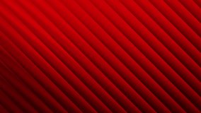 Red and black gradient waves abstract stripes motion background. Seamless loop animation 4K video