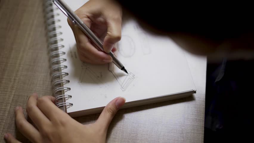 drafter deisgn a table in office