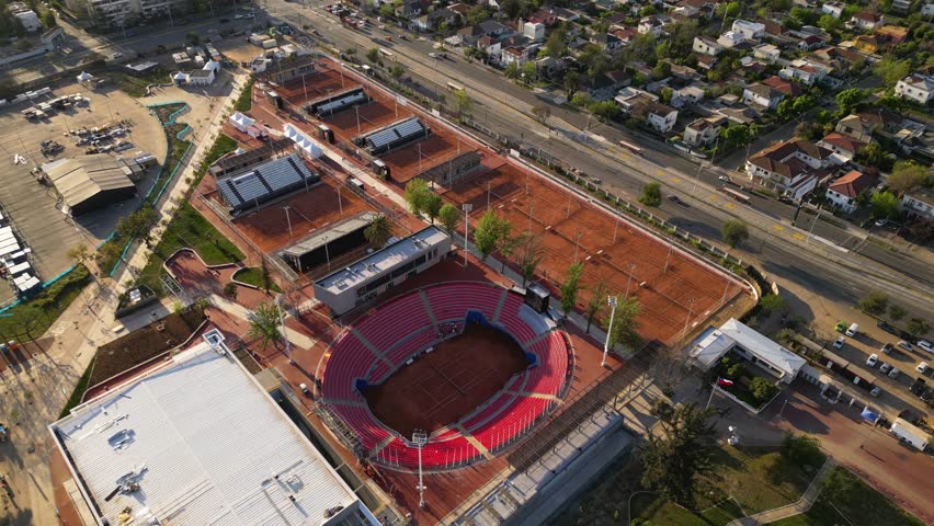 Estadio Nacional is the national stadium of Chile, is located in the Ñuñoa district of Santiago. It is the largest stadium in Chile with an official capacity of 48,665. 