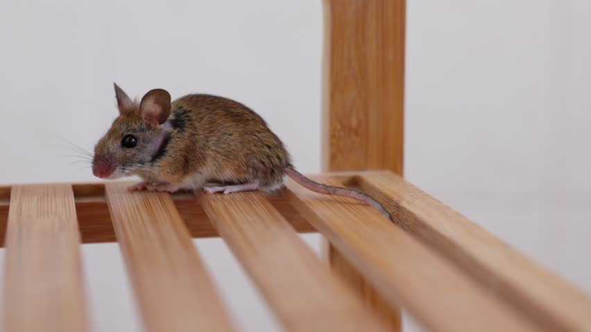 A Mouse Was Noticed in the Restroom - Static Shot