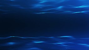 Digital dark blue wave frame abstract background - Powered by Shutterstock - Get 15% off with code: PIKWIZARD15