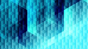 Abstract creative motion hexagon geometric shape background. Video animation Ultra HD 4k footage.