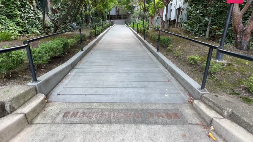 Chautauqua Park near Angus Bowmer Theatre in Ashland, OR