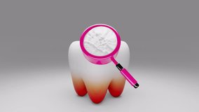 Search for Tooth Decay, Animation Video.1920 – 1080 Full HD Resolution