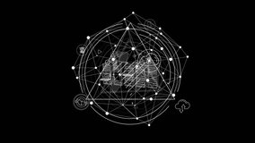 Animation of data storage and protection infographics - Powered by Shutterstock - Get 15% off with code: PIKWIZARD15