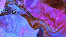 The swirled paints form colorful curved layers. This clip can be used as background for different kinds of projects such as advertisements, presentations, reports, music videos, websites, mobile apps.