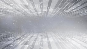 Animated Abstract 3d technology futuristic concept background. Motion of digital data flow White and Black color background - Powered by Shutterstock - Get 15% off with code: PIKWIZARD15