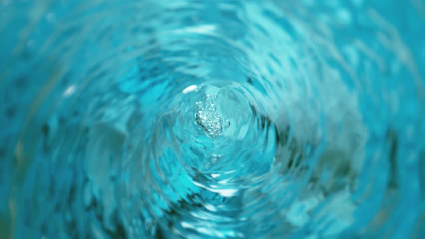 Super Slow Motion of Rotating Water in Twister Shape with Zooming Camera Movement. Filmed on High Speed Cinema Camera, 1000 fps. Royalty-Free Stock Footage #1110039287