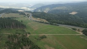Nürburgring Nordschliefe Track Drone footage Clip 3