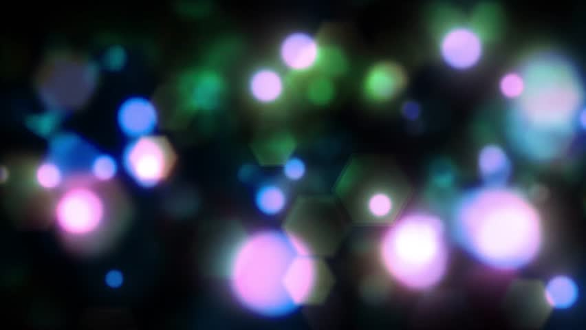 colorful bokeh circle light background