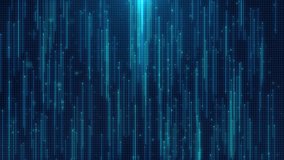 Glowing Blue Grid of Data Motion: AI, Big Data, and High-Tech Futuristic Background with Optical Flare - Powered by Shutterstock - Get 15% off with code: PIKWIZARD15