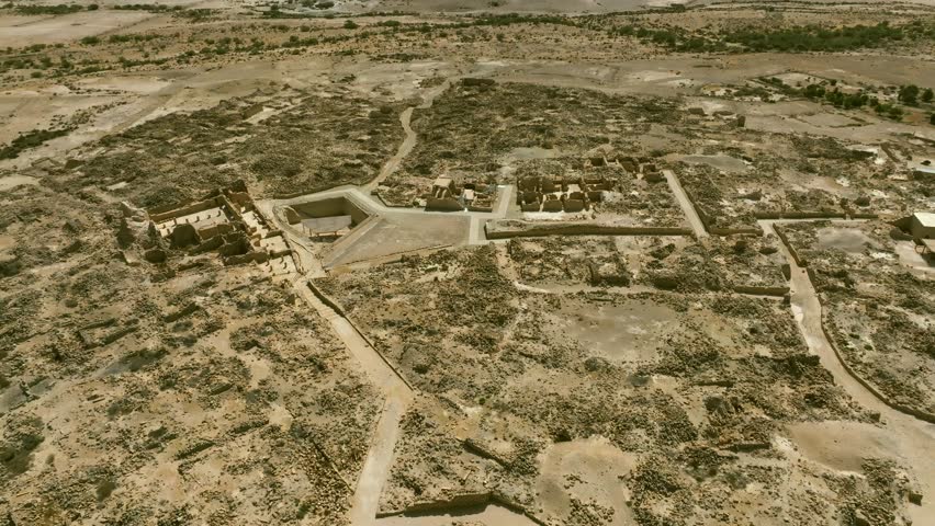 Tel Shivta ancient Nabatean byzantine town ruins in Israel Negev desert