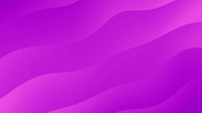 Abstract pink wavy background. Animated linear waves. 4K ultra hd loop video.