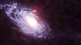 Camera moving through space, flying past nebulas and galaxies - Powered by Shutterstock - Get 15% off with code: PIKWIZARD15