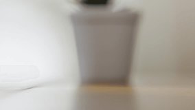 Dice cubes falling on a wooden table and bouncing - Powered by Shutterstock - Get 15% off with code: PIKWIZARD15