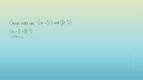 Animation of mathematical equations floating against blue gradient background. Education and research science technology concept - Powered by Shutterstock - Get 15% off with code: PIKWIZARD15