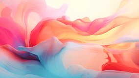Abstract background liquid wave multicolor fluid motion graphic video Animation 