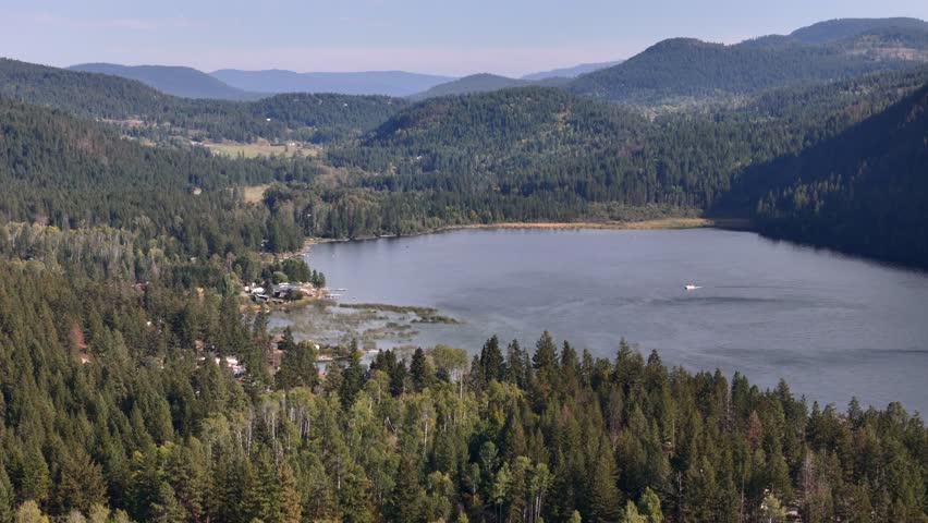 Paul Lake, Kamloops: A Drone